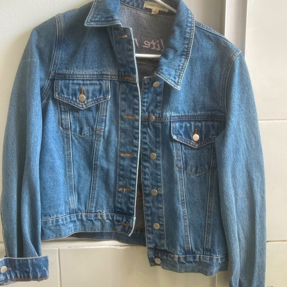 Honey punch jean jacket